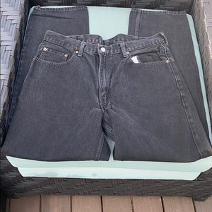Levi’s 550 men jeans black, size W38 L34